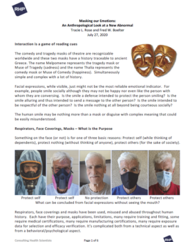Cover_Masking our Emotions_Rose; Boelter