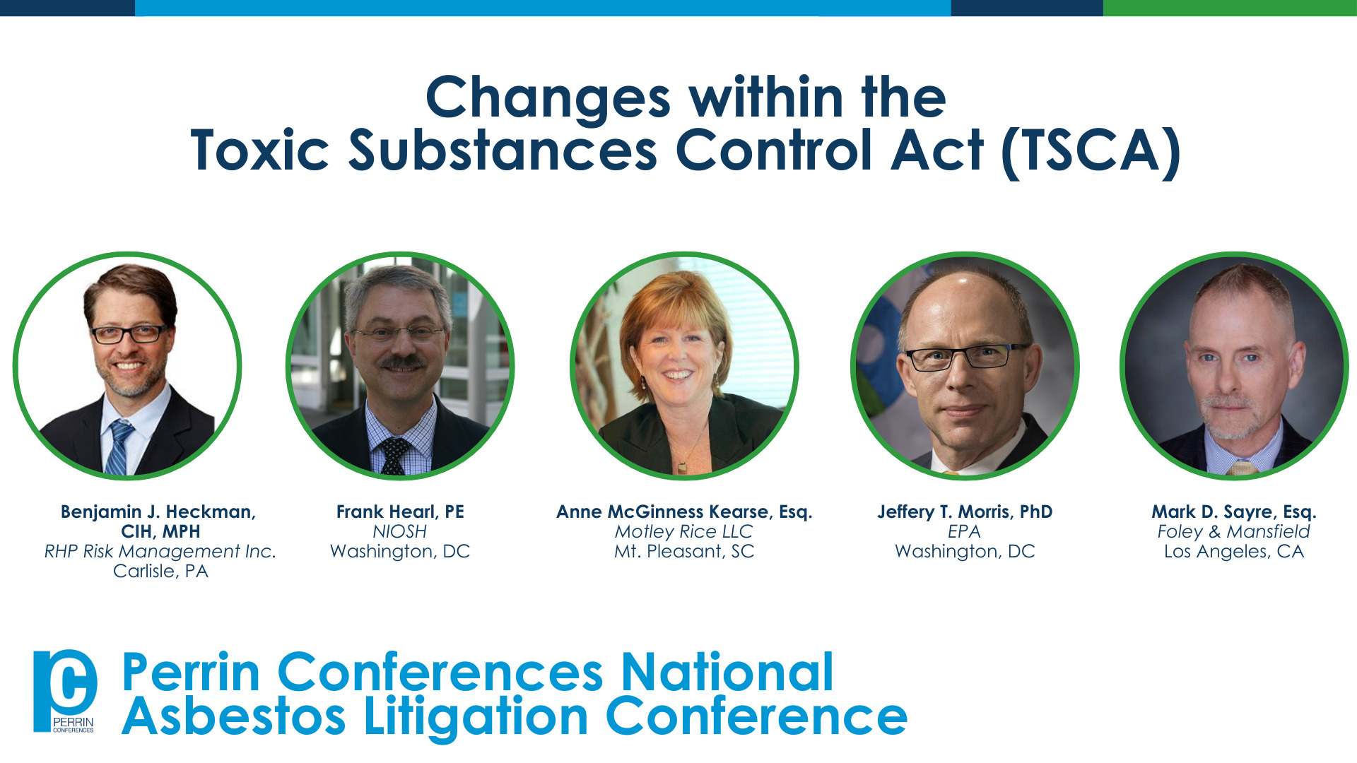 National Asbestos Litigation Conference TSCA