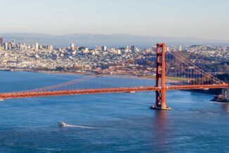 San Francisco Golden Gate Bridge Skyline Golden Gate Bridge and San Francisco skyline
